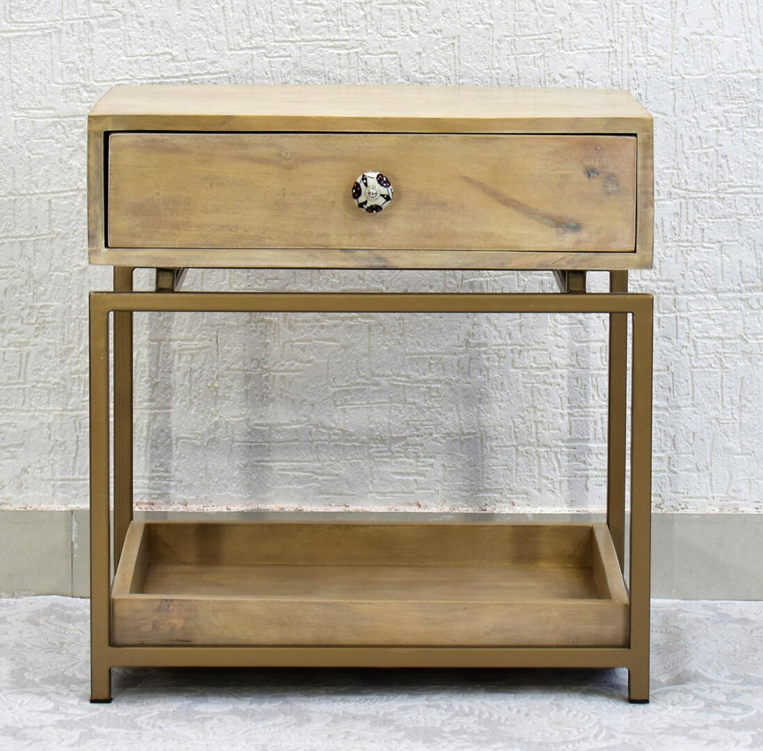 SamDecors-White EVE Side Table